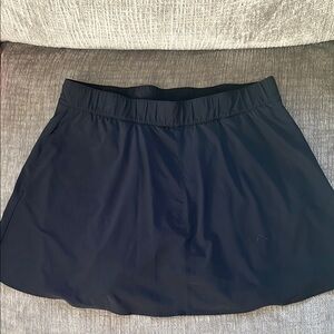 Talbots Black Mini Skort